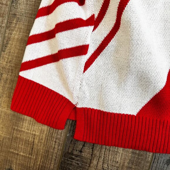 Disney Santa Hat Minnie Mouse Holiday Sweater 2023 Christmas Candy Cane Size 3XL - Picture 11 of 13